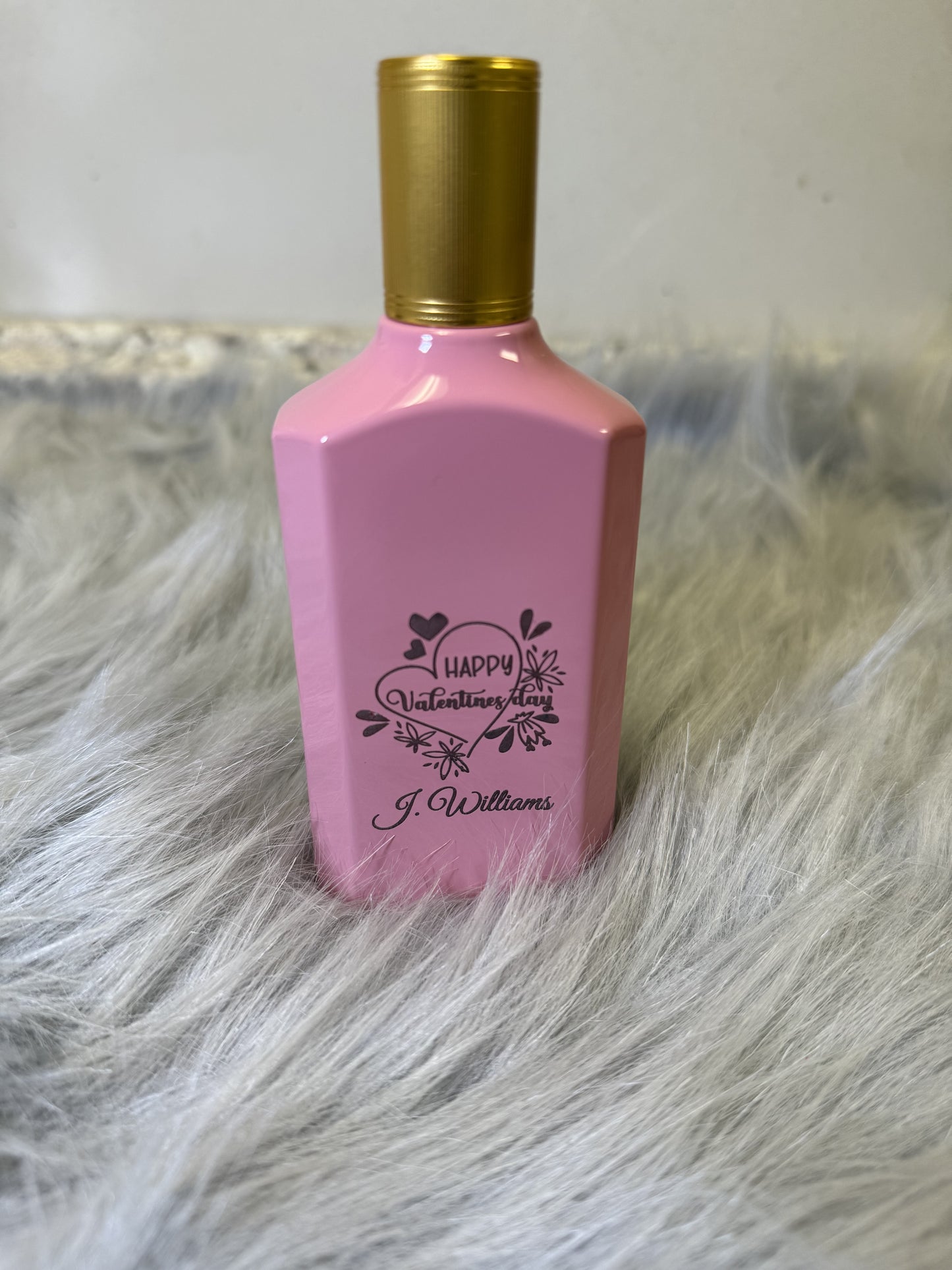 Perfume Bottle Engraving (Photo and Text)