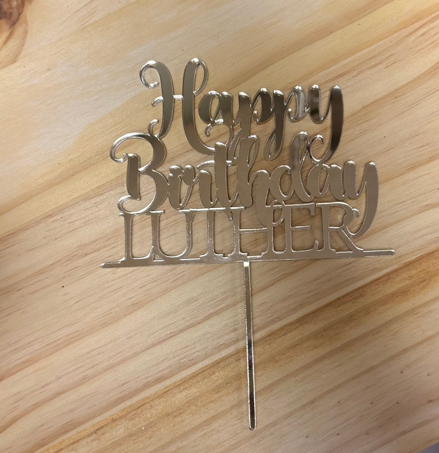 Custom Cake Topper